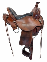 15 Inch Used Circle Y Trail Saddle Wide Flex Tree