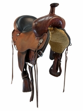 15 Inch Used Circle Y Trail Saddle Wide Flex Tree