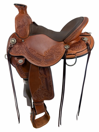 15 Inch Used Circle Y Trail Saddle Wide Flex2 Tree 1157