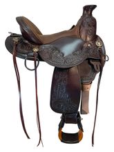 15 Inch Used Circle Y Walnut Grove Trail Saddle 1157