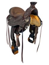 15 Inch Used Circle Y Walnut Grove Trail Saddle 1157