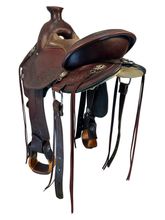 15 Inch Used Circle Y Walnut Grove Trail Saddle 1157