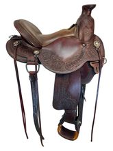 15 Inch Used Circle Y Walnut Grove Trail Saddle 1157