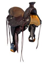 15 Inch Used Circle Y Walnut Grove Trail Saddle Medium Flex Tree 1157