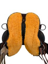 15 Inch Used Circle Y Walnut Grove Trail Saddle Medium Flex Tree 1157