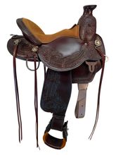 SOLD 2026/02/10j  15 Inch Used Circle Y Walnut Grove Trail Saddle Medium Flex Tree 1157