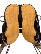 15 Inch Used Circle Y Walnut Grove Trail Saddle Wide Flex Tree 1157