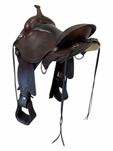 SOLD 2026/07/30  15 Inch Used Cirlce Y Sheridan Trail Saddle Wide Flex2 Tree 1572