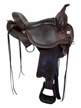 SOLD 2026/07/30  15 Inch Used Cirlce Y Sheridan Trail Saddle Wide Flex2 Tree 1572