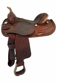 15 Inch Used Courts Barrel Saddle Medium Tree 63601