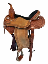 15 Inch Used Courts Barrel Saddle Wide Tree 3667