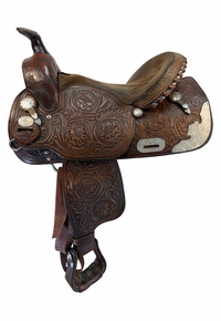 15 Inch Used Crates Arabian Show saddle Medium Tree  2394