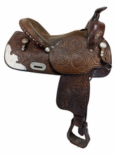 SOLD 2026/07/10 15 Inch Used Crates Arabian Show saddle Medium Tree 2394