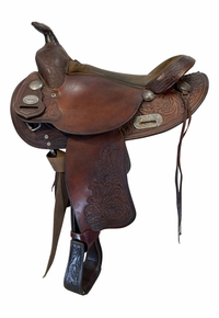 15 Inch Used Crates Arabian Trail Saddle Medium Tree 2391