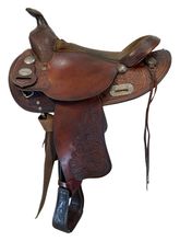 15 Inch Used Crates Arabian Trail Saddle Medium Tree 2391