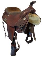 15 Inch Used Crates Arabian Trail Saddle Medium Tree 2391