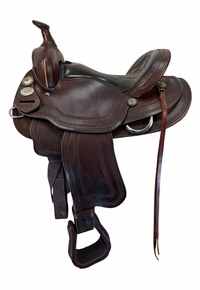 15 Inch Used Crates Ladies Light Competition Trail Saddle Medium Tree 2172