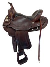 15 Inch Used Crates Ladies Light Competition Trail Saddle Medium Tree 2172