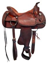 16 Inch Used Crates Trail Saddle 2381