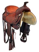 16 Inch Used Crates Trail Saddle 2381