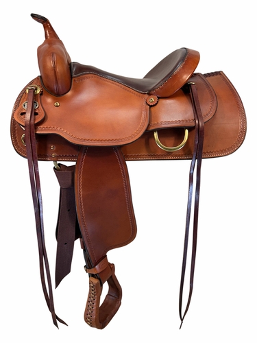 15 Inch Used Crates Trail Saddle 402