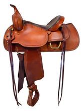 15 Inch Used Crates Trail Saddle 402