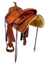 15 Inch Used Crates Trail Saddle 402