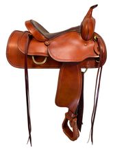 15 Inch Used Crates Trail Saddle 402