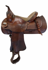 15 Inch Used Crates Trail Saddle Medium Tree 230