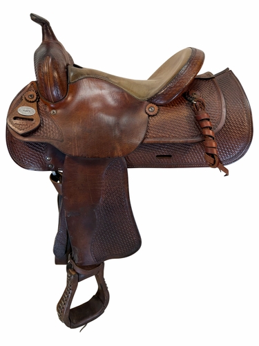 SOLD 2026/05/16 15 Inch Used Crates Trail Saddle Medium Tree 230