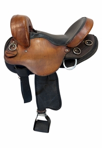 15 Inch Used Crest Ridge Cordura Endurance Saddle Medium Tree