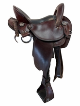 15 Inch Used Crest Ridge Saddlery Endurance Saddle Wide Tree