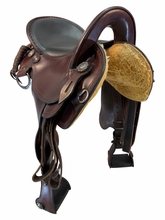 15 Inch Used Crest Ridge Saddlery Endurance Saddle Wide Tree