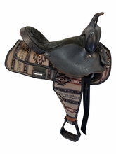 15 Inch Used Custom Cordura Trail Saddle Medium Tree