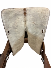 15 Inch Used Custom Roping Saddle Medium Tree