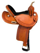 15 Inch Used Dakota Barrel Saddle 307