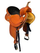 15 Inch Used Dakota Barrel Saddle 307