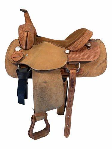 15 Inch Used Dakota Cutting Saddle Wide Tree 101