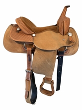 15 Inch Used Dakota Cutting Saddle Wide Tree 101