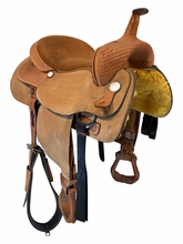 15 Inch Used Dakota Cutting Saddle Wide Tree 101
