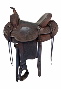 15 Inch Used Dakota Haflinger Trail Saddle X Wide Tree 2214