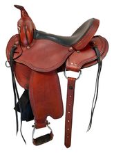 SOLD 2025/09/17  15 Inch Used Dakota Trail Saddle 213