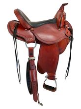 SOLD 2025/09/17  15 Inch Used Dakota Trail Saddle 213