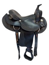 15 Inch Used Dakota Walking Horse Gaited Trail Saddle Wide Tree 750