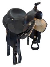 15 Inch Used Dakota Walking Horse Gaited Trail Saddle Wide Tree 750