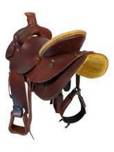 15 Inch Used Dakota Working Ranch Saddle Wide Tree 557