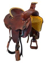 15 Inch Used Dakota Working Ranch Saddle Wide Tree 557