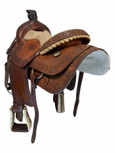 15 Inch Used Dale Fredrick Roping Saddle Wide Tree 22709