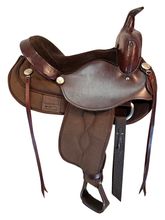 15 Inch Used DC Western Cordura Trail Saddle