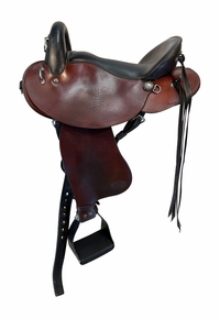 15 Inch Used Desota Custom Saddlery Endurance Saddle Medium Tree 91144